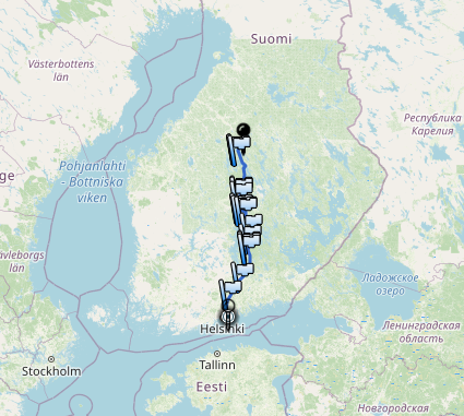 Day 3: Helsinki/Marjoniemi – TJay Underway